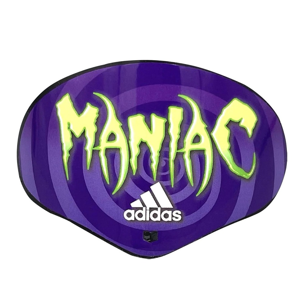 Adidas BLACK Mouth Guard - Lip Protector - One Size Fits‎ All NEW Maniac Front.